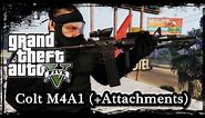 GTA V - Colt M4A1 (+Attachments) Assault Rifle