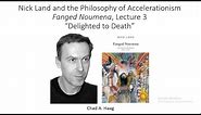 Nick Land & Accelerationism Fanged Noumena Lecture 3 Delighted To Death