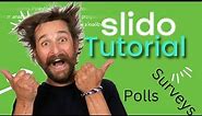 How Slido Can Help You Make Your Meetings and Events More Interactive || Slido Tutorial
