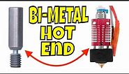 High Temperature All Metal Bi-metal Hot End Upgrade Ender 3