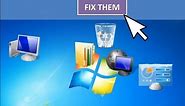 How To Show or Hide System Desktop Icons in Windows 7 Tutorial