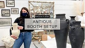 NEW Antique Booth Display + Before & After | My Vintage Shop