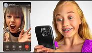 My Daughter FaceTimes Every Celebrity In Her Phone!
