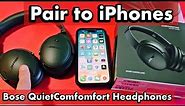 Bose QuietComfort Headphones: How to Pair & Connect to iPhones via Bluetooth