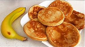 How To Make Pancakes | Easy Banana Pancakes Recipe