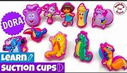 Nickelodeon Surprise DORA - Dora the Explorer - BOOTS and MAP - Learn Colors Matching