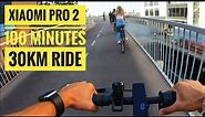 Xiaomi Pro 2 Long Range - 100 minutes / 30km ride in Denmark Copenhagen | Full HD