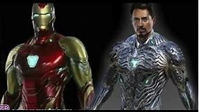 Tony Stark New VIBRANIUM Iron Man Suit Mark in Avengers Endgame