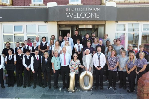 'Exceptional hospitality' - Blackpool Queens Prom hotel scoops VisitEngland award