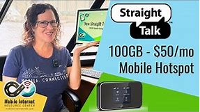 Straight Talk's New 100GB Mobile Hotspot Plan on Verizon for $50/mo (also for Tablets)