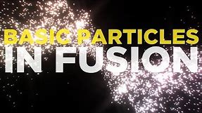 Simple Particle Galaxy - Fusion Particles Introduction Tutorial