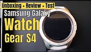 Samsung Galaxy Watch Gear S4 - Unboxing - Review & Test der Smartwatch
