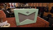 Fender "Vaporizer" 2x10" tube amp demo and review. with single coils and humbuckers.