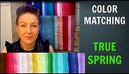 Spring Color Palette - Mix and Matching Colors for Clothing | Warm Skin Undertone | Color Analysis