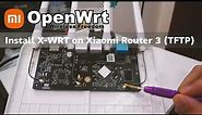 OpenWRT - Install X-WRT on Xiaomi Router 3 via TFTP