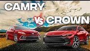 Toyota Crown Vs Toyota Camry 2023 Which Is Best And Why ???