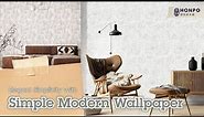 Simple Modern Wallpaper | HONPO Wallpaper Design in Singapore