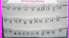 How to Make Your Own Earring Display Cards for Cheap/ DIY Earring Cards