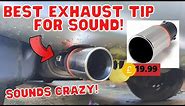 Best Exhaust Tip For Sound! DOES It Sound Different?