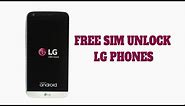 How to unlock an LG Phone – SIM Carrier Unlock LG Phone