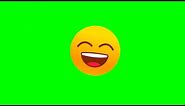 Green screen Emoji Smile Face Cute Lovely