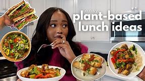 beginner-friendly plant-based lunch ideas + grocery haul 001 | sweet greens vegan