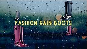 Fashion Rain Boots