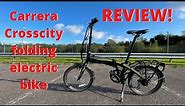 Review: Carrera Crosscity electric folding bike