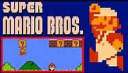 Super Mario Bros. (FC · Famicom / NES) original version | full game (1 loop) session for 1 Player 🍄🏰