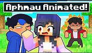 Minecraft but my FRIENDS are ANIMATED!
