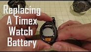 How To Replace A Timex Watch Battery