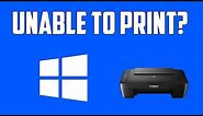 How To Fix Printer Not Printing Images or Photos in Windows 10 Computer