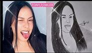 HOW TO DRAW TONI FOWLER l MICHELLE LEE ART