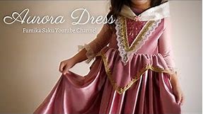 DIY Princess Aurora Dress From Sleeping Beauty