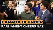 Canadian Parliament gives WWII Nazi standing ovation | Al Jazeera Newsfeed