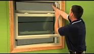 How to Replace the Screen on a Double Hung Window