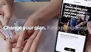 Changing your plan has never been easier - The My Verizon App.