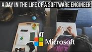A Day In The Life Of A Software Engineer At Microsoft | Expectation vs Reality