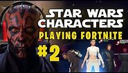 Star Wars Characters Playing Fortnite Compilation: Episode 2