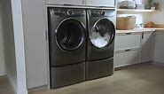 Electrolux IQ-Touch 24 in. 4.0 cu. ft. White Electric Ventless Dryer, ENERGY STAR ELFE4222AW