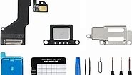 for iPhone 6s Front Camera Replacement 5MP 4.7" Repair Kit, OEM Earpiece Ear Speaker Replacement Module Part with Ambient Light Sensor Proximity Sensor Connector Fix Tools A1633 A1688 A1700