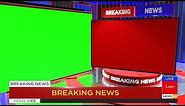 Free Breaking News Green Screen Animation