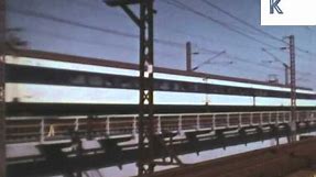 1960s Japan, Industry, Bullet Train, Countryside