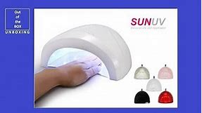 SUNUV Focus on UV LED Application SUN1 UNBOXING (SUNUV1 2-in-1 LED/UV Lamp)
