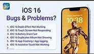 iOS 16 Bugs & Problems, Fix it in an Easy Way!!! 2022