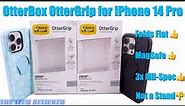 OtterBox Protection with a Fold Flat, MagSafe Compatible Grip? OtterGrip for iPhone 14 Pro/ Pro Max!