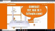COMFAST : 192.168.10.1 ( cflogin.cn ) | How to set up COMFAST Wifi router | NETVN