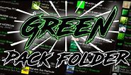 MINECRAFT GREEN TEXTURE PACK FOLDER (+50 PACKS)