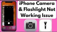How To Fix iPhone Camera & Flashlight Not Working Issue After Update Issue Solved