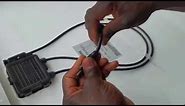 HOW TO WIRE SOLAR PANELS USING MC4 CONNECTORS